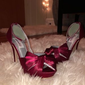 Jay Dyeable Platform Peep Toe Pump